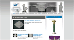 Desktop Screenshot of gypsumdecor.com